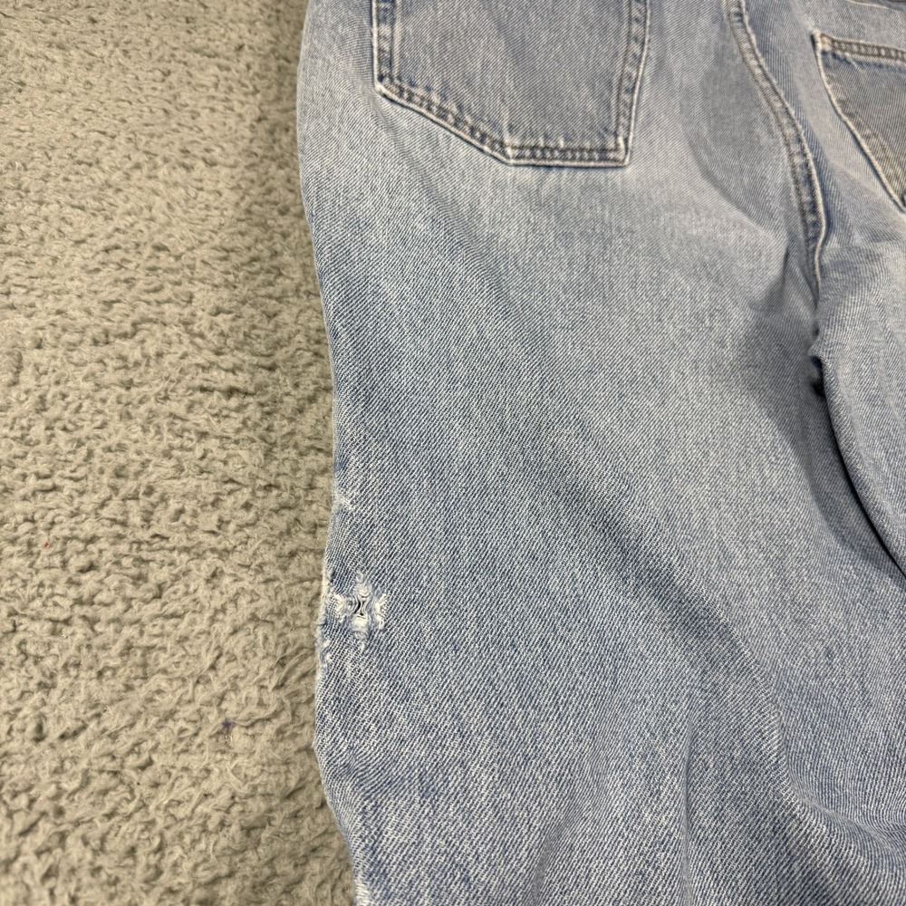 Vintage L.L. Bean Classic Fit Jeans 36x32 Distressed Light Wash Straight - Picture 9 of 12